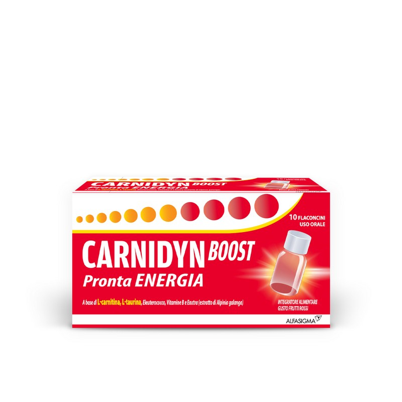 Carnidyn Boost, флаконы, 10 шт