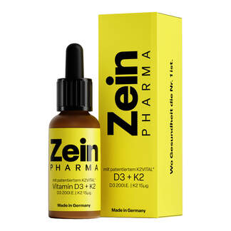ZeinPharma Vitamin D3+K2, капли, 20 мл