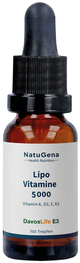 NatuGena LipoVitamine 5000, поддержка имунной системы, масло, 20 мл