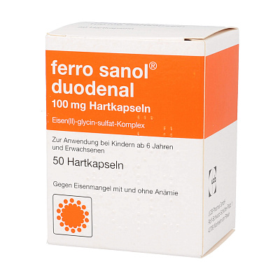 Ferro SANOL duodenal, капсулы, 50 шт