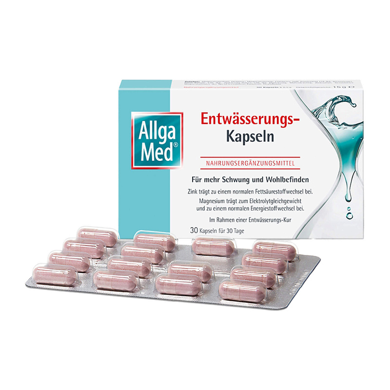 ALLGA MED дренажные капсулы, 30 шт