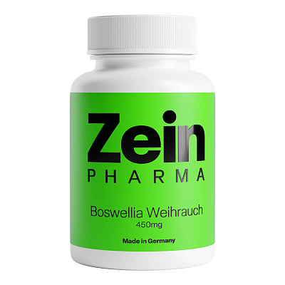 Zein Pharma, экстракт босвеллии (индийского ладанного дерева), 450 мг, капсулы, 120 шт