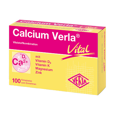 Verla, кальций, таблетки, 100 шт