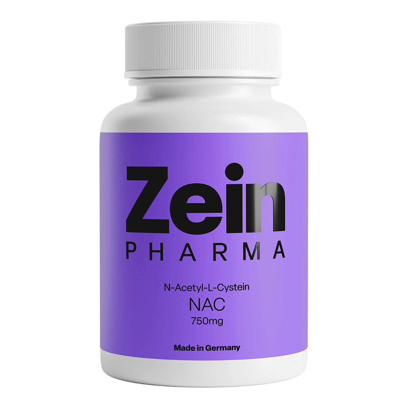 ZeinPharma NAC N-Acetyl-L-Cystein 750 мг, капсулы, 120 шт