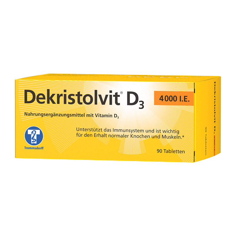 Dekristolvit D3 4000 МЕ, таблетки, 90 шт