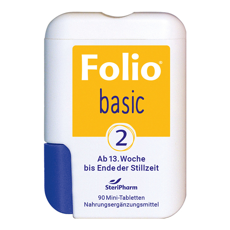 Folio 2 basic, таблетки, 90 шт