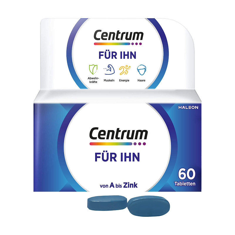 Centrum Für Ihn, витаминный комплекс, для мужчин, таблетки, 60 шт
