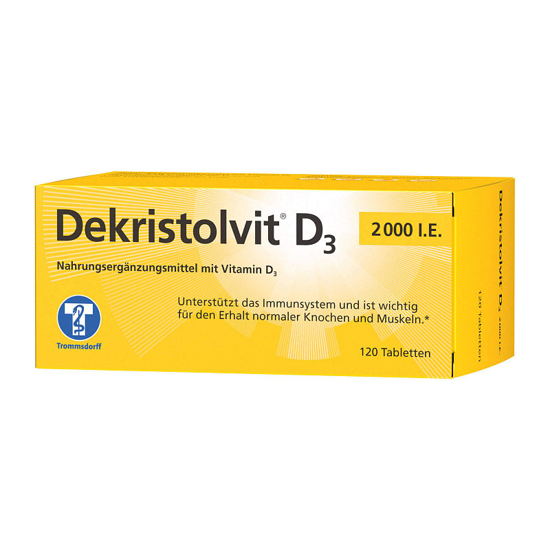 Dekristolvit D3 2000 МЕ, таблетки, 120 шт