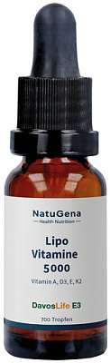 NatuGena LipoVitamine 5000, поддержка имунной системы, масло, 20 мл