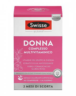 Swisse Donna Complesso, мультивитамины для женщин, таблетки, 60 шт