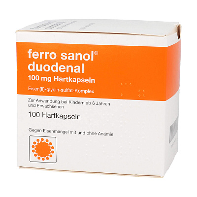 Ferro SANOL duodenal, капсулы, 100 шт