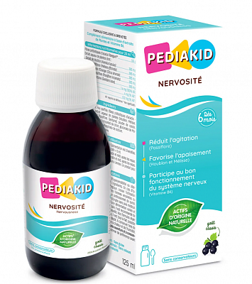 PEDIAKID, поддержка детской нервной системы, сироп, 125 мл