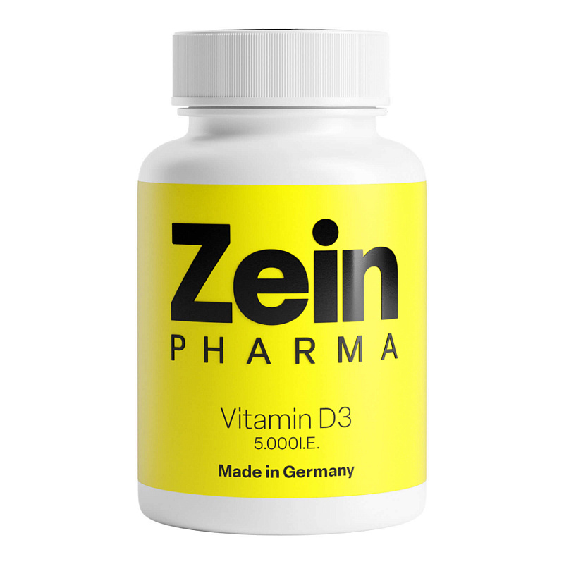ZeinPharma Vitamin D3 5.000 I.E., капсулы, 90 шт