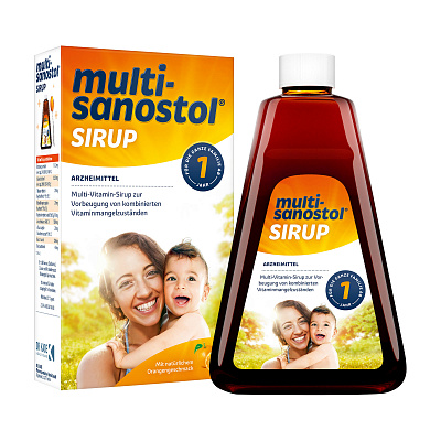 Sanostol Multi, поддержка иммунитета, сироп, 300 г