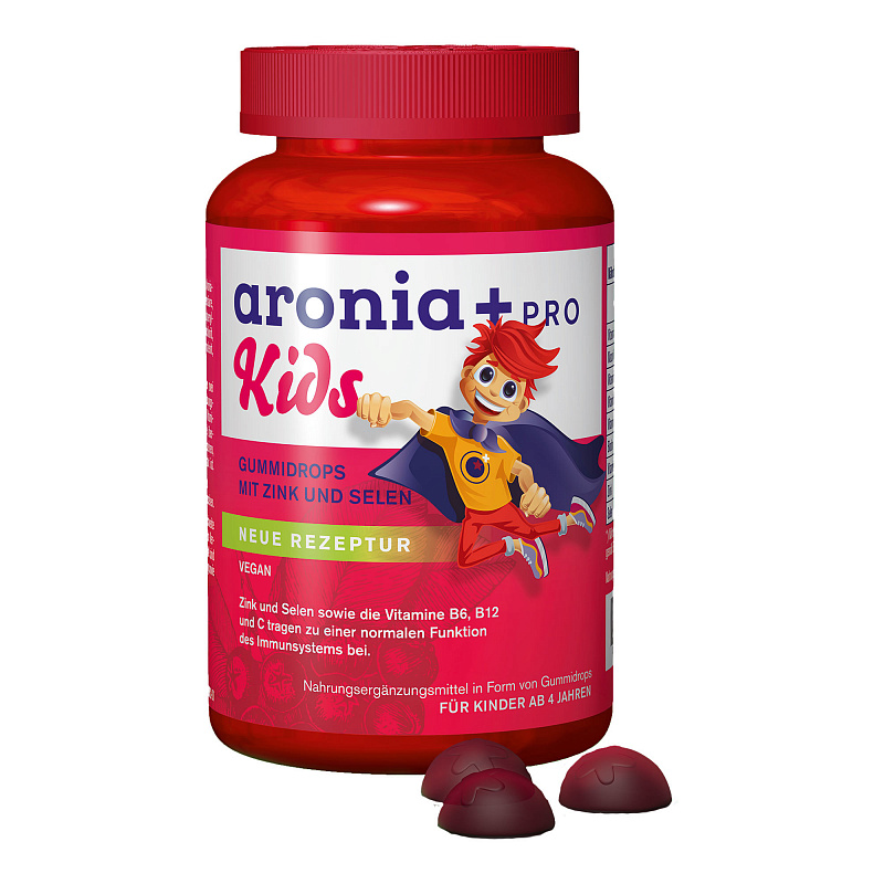 Aronia+ PRO Kids, жевательные драже, 60 шт