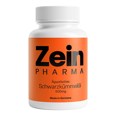ZeinPharma, масло семян черного тмина, 500 mg, капсулы, 180 шт