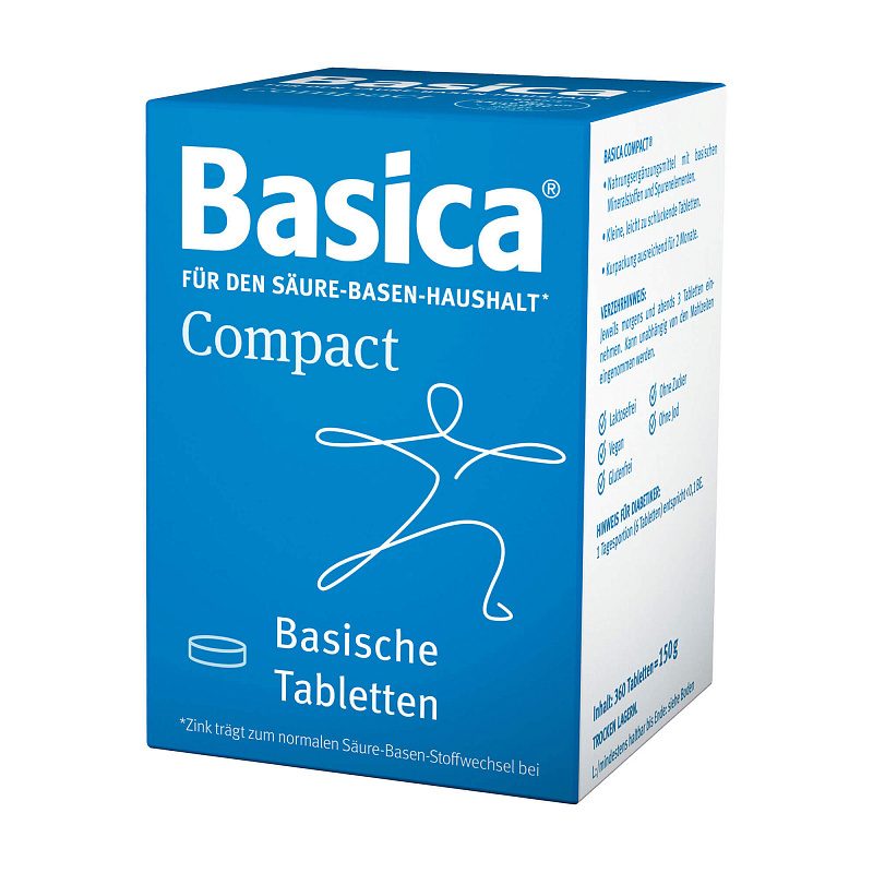 Basica Compact, для работы кишечника, таблетки, 360 шт