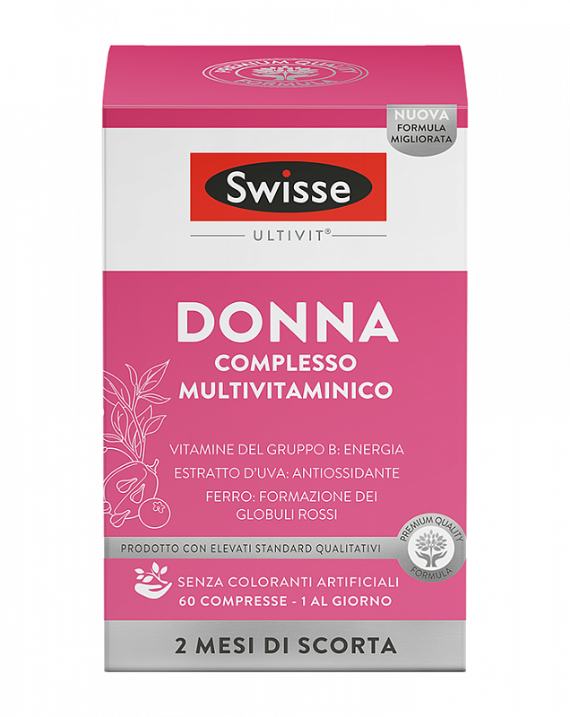 Swisse Donna Complesso, мультивитамины для женщин, таблетки, 60 шт
